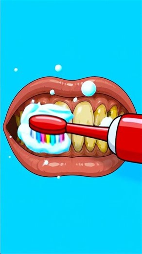 CLEAN TEETH, HAPPY SMILE! 🪥 🦷 #learn #hygiene