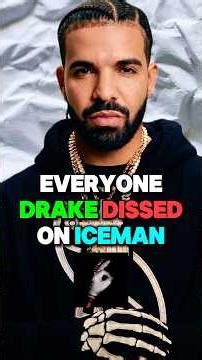 Everyone Drake Dissed On ICEMAN 😳🧊