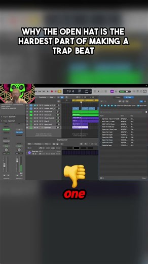Why The Open Hat Is The HARDEST Part of Making A Trap Beat