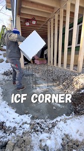 1.4M views · 4K reactions | CHANGE ORDERputting together our ICF corner! Using Logix Brands - Logix ICF, Halo & Heat-Sheet AMC Foam Technologies Inc. Element ICF blocks. The goal is to rebar every course you go up and zip-tie every block together. And as always my Makita Tools USA came in the clutch! #construction #homerenovation #renovation #diy #realestate #design #entrepreneur #tools #remodel #interiordesign #carpentry #woodworking #diy | Misha Panchishak | Facebook