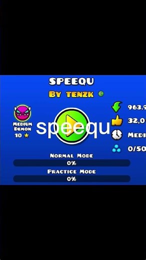 What is the shortest demon in Geometry Dash #geometrydash #gd