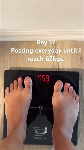 Weight loss journey..day 17!