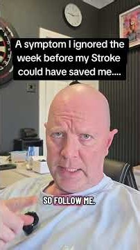 Warning signs i ignored the week before my stroke could have saved me. Learn the signs of a Stroke.