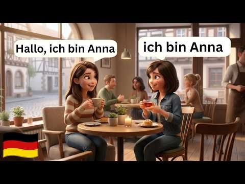 10 Basic German Conversation | Daily Dialogues in German (A1-A2 Level)
