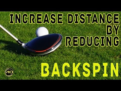 Increase Distance By Reducing Backspin Spin With The Driver