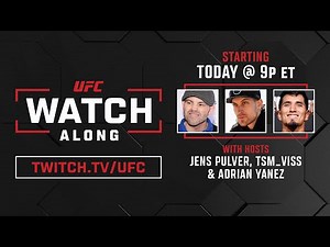 UFC 288 Watch Along w/ Jens Pulver, TSM_VISS and Adrian Yanez