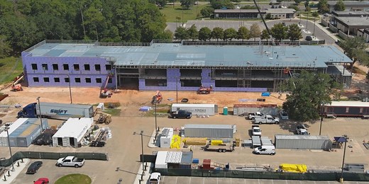 MGCCC Harrison County Campus $23 million STEM Building coming together