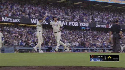 A five-run second inning! | Los Angeles Dodgers