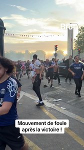 Mouvement de foule après la victoire ! | loudest crowd reactions