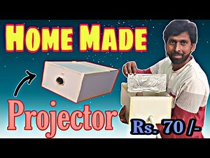 DIY Projector: How to Build Your Own Projector at Home - Step by Step Tutorial | Home Made Projector