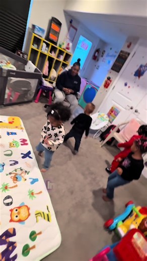 Inside Cozy Cub Academy 👶🏽🐻 we not only learn but we also have fun. We believe that playing is a very important part of learning. Do you run a strict program or a fun filled one? #cozycubacademy #fyp #daycare #homedaycare #advertisement