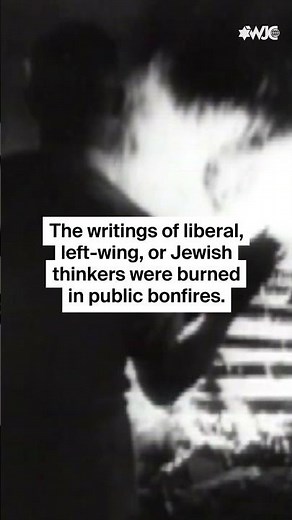 The Nazi book burnings of 1933