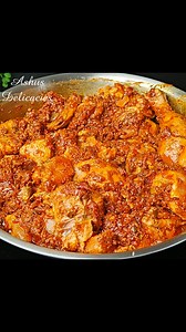 Bhuna Chicken Masala Fry | Ashus Delicacies