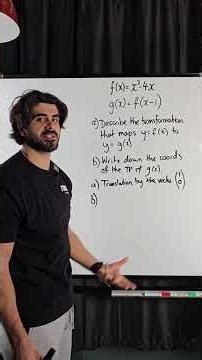 GCSE Maths - Transformations of functions #myedspace #myedspacemaths #gcses #maths #neildoesmaths