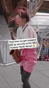 Leo’s sad sax noises at the end says it all...I mean at least the security guy was nice about it??? 😔 2SAXY - Hudson Yards Vessel (out on YouTube!) 🎷 - Grace Kelly Music & Leopfollowme 🎥 - Pasha Riger 🎞✂ - Mariah Clinkscales . . . #weare2saxy #2saxy #weare2saxy #saxophone #band #altosax #barisax #tenorsax #talentedmusicians #musiciansofinstagram #pentatonic #blues #musicjam #gracekellysaxophone #leopsaxophone #music #sax #nyc #hudsonyardsvessel #nycvessel #vesselbusking #vesselsax #shutdown 