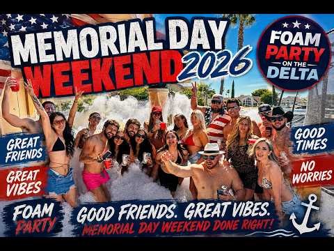 Epic Foam Party in Discovery Bay! Memorial Day Weekend Done Right Vlog Ep.28