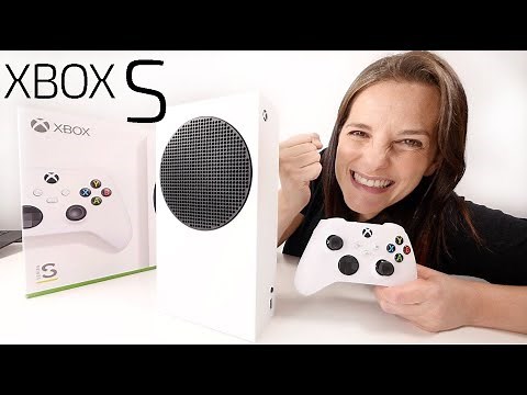 XBOX series S unboxing, gaming ESSENCE by Microsoft