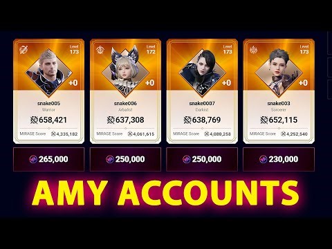 MIR4: The SHOCKING Truth About AMY Accounts On XDRACO Exposed