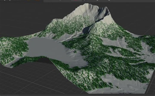 Udemy - Beginner Terrain Creation using Gaea for Unreal Engine高山地形制作【Gaea】