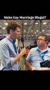 50K views · 28K reactions | Thought experiment with a Southern Baptist pastor who wants to make gay marriage illegal. @tglnyc | The Good Liars | Facebook