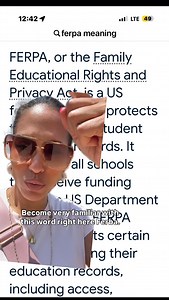 Rebeca Huffman | #ferpa is common vernacular used during family orientations for a reason. I hope these tips are helpful. 💕 #collegereadiness #collegetips | Instagram