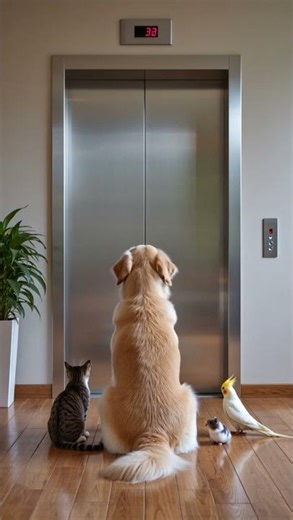 What's Going on with that Door The Enigma Within #futuristic #cat #funnyanimals