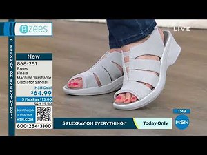 Bzees Finale Machine Washable Gladiator Sandal
