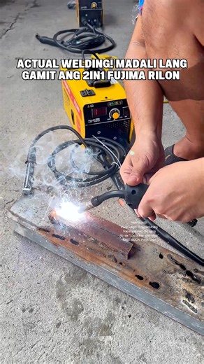 54K views · 619 reactions | Actual Welding Action ng 2in1 Fujima Rilon Inverter Welding | Flux-cored / Welding Rod #soldering #welding #2in1 #migwelding | Lycopher car vlog | Facebook