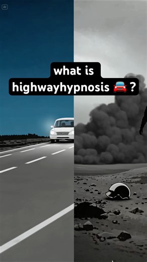 Ever heard of "Highway Hypnosis"? 🛣️ #highwayhypnosis #roadsafety #drivingtips #driverfatigue
