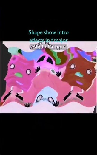 Shape show intro effects in f major