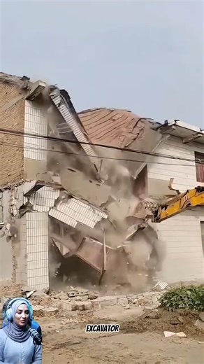 Precision Excavator Demolition in Seconds