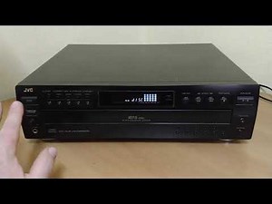 teste cd player jvc carrousel XL F254