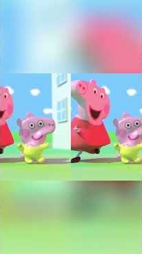 AI Animation vs. Peppa Pig: A Nightmare Edition #shorts