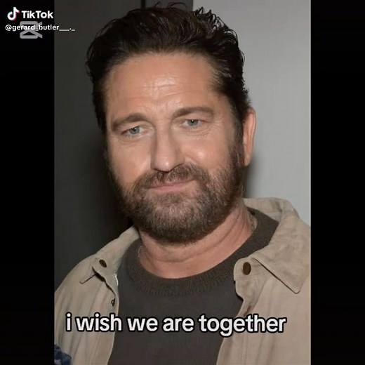 Gerard Butler on TikTok