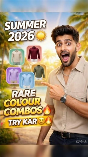 Summer 2026 ☀️ Yeh Rare Colour Combos Try Kar 😳🔥