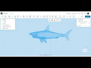 Generate a CFD Simulation of a Shark on SimScale