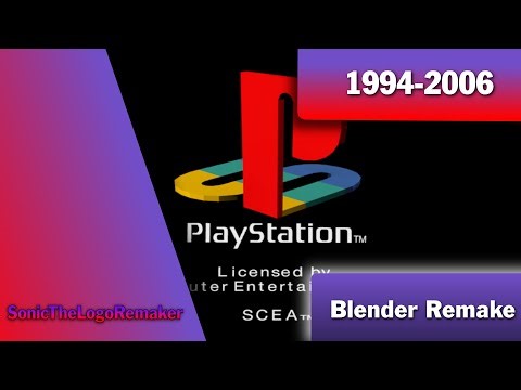 PlayStation (1994) Blender Remake