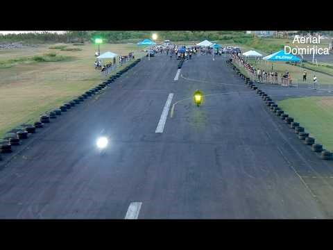 LINE EM UP 2026: DRAG RACING CANEFIELD AIRSTRIP DOMINICA - AERIAL DOMINICA