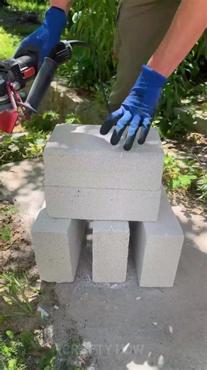 93K views · 130 reactions | Make your own custom cement block | Crafty Panda How | Facebook
