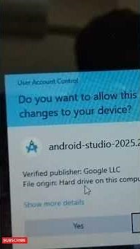 ✅ Installing latest Android Studio IDE #androiddeveloper #androidstudioinstallation #androidstudio