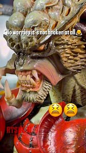 The REAL stress behind figure shooting 😭😫 #bloopers #funny #predator | Atsugang The Toy Collector