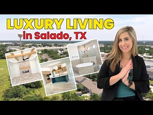 Touring SALADO TX Newest Master-Planned Community [STINNETT MILL]