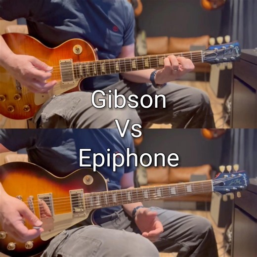 Gibson vs Epiphone ‘59 Les Paul: Oasis - Supersonic