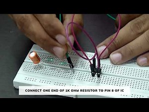 Chapter 24 : Blinking LED using 555 | Mechatron Robotics®| Learn Electronics & Robotics Step by Step
