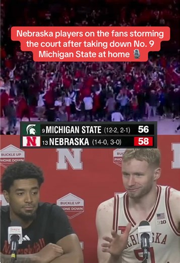Nebraska Takes Down Michigan State in Thrilling Win