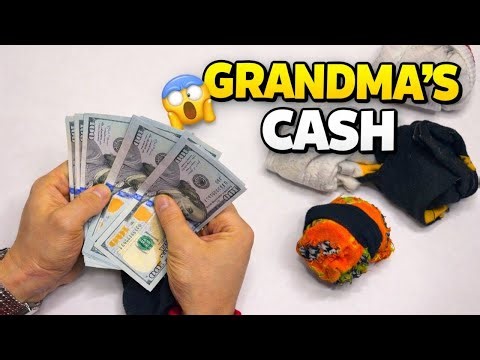 ASMR Grandma’s Secret Savings Were Hidden in SOCKS… 😳💵
