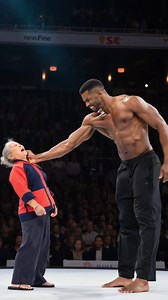 87K views · 494 reactions | Tiny Granny vs Muscle Gangster #GrannyVsGangster #OldButStrong #FunnyFightReel #MuscleVsWisdom #EpicClash #ViralFightScene #TinyVsTough #ComedyActionShorts #GrandmaPower #UnexpectedBattle | Justien | Facebook