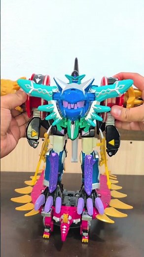 Valkasaurus Megazord Evil - Oo-BakurenOh / Abaranger - PR Dino Thunder #bandai #powerrangers
