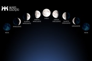 Fases da Lua: as oito etapas do ciclo lunar - Mundo Educação