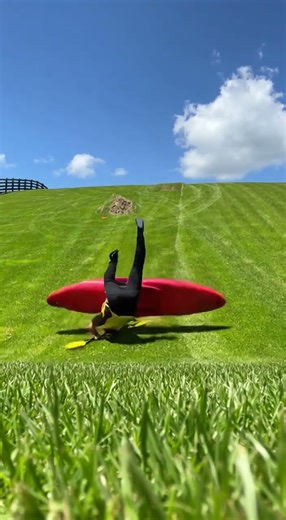Kayaking Down a Hill: Epic Fail!